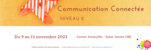 Formation Communication Connectée Niveau 2 du 9 au 13 novembre 2023 - Mélissa Sorin - Centre Amaryllis - Saint-Imsier - Présences Créatives